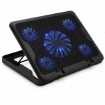 Base Refrigeradora para Notebook Gamer com 5 Ventoinhas LED